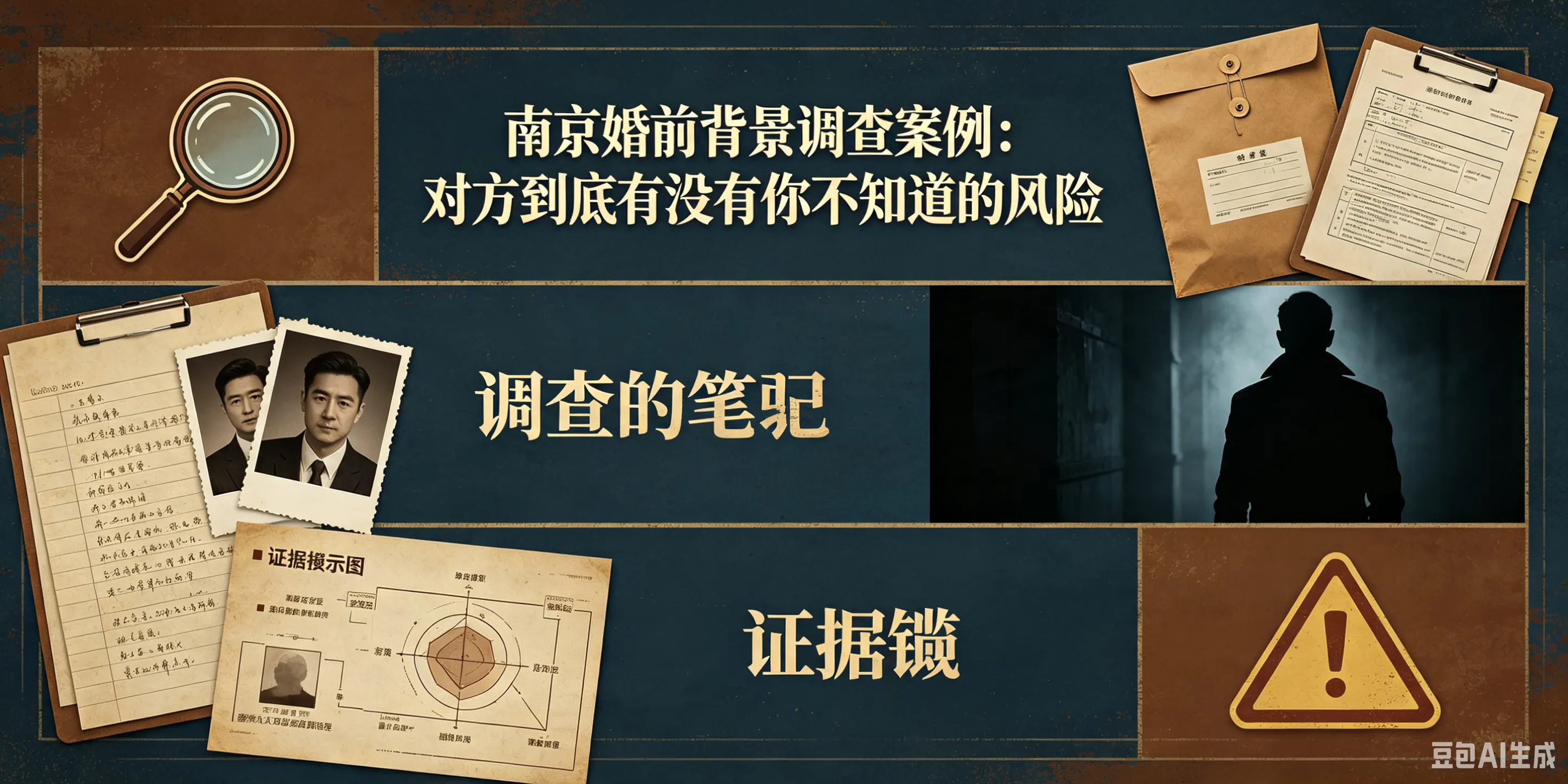 南京婚前背景调查案例:对方到底有没有你不知道的风险配图