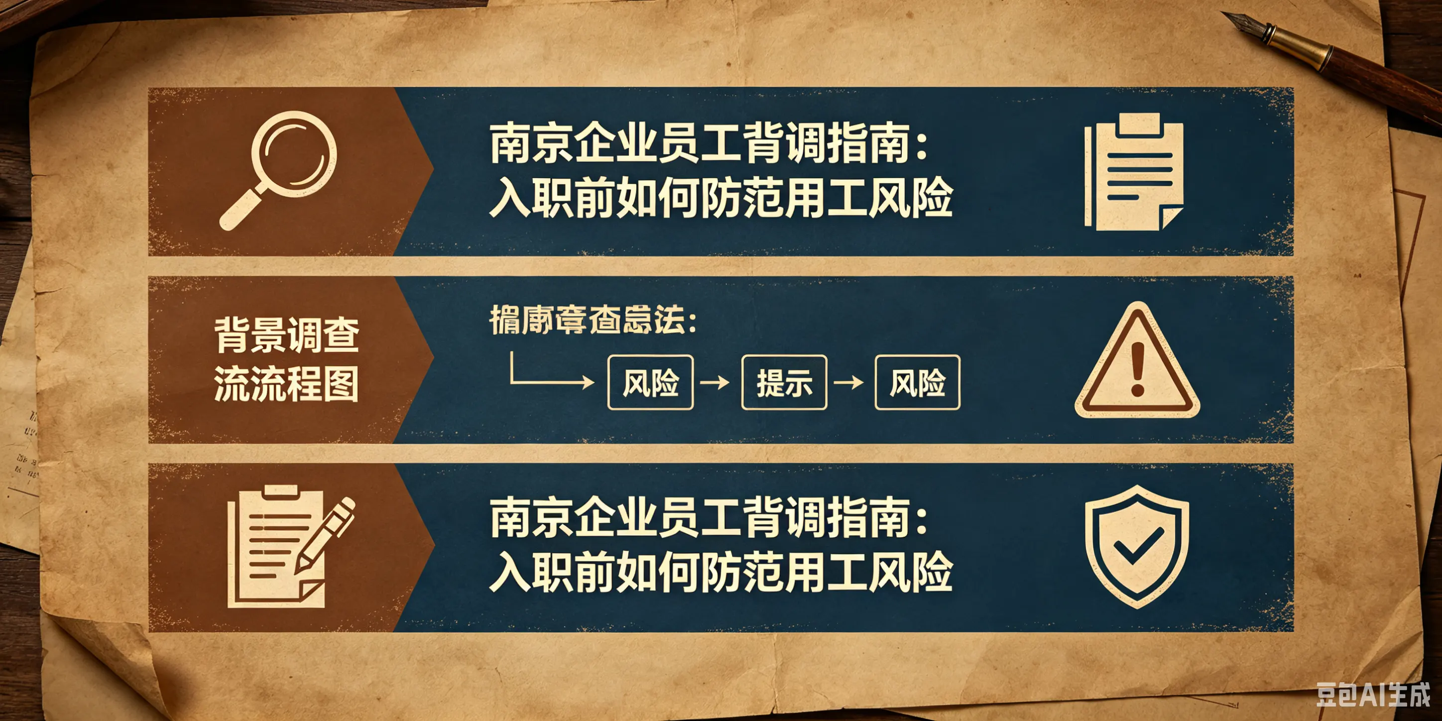 南京南京企业背调避坑指南：入职前最容易忽视的风险点配图