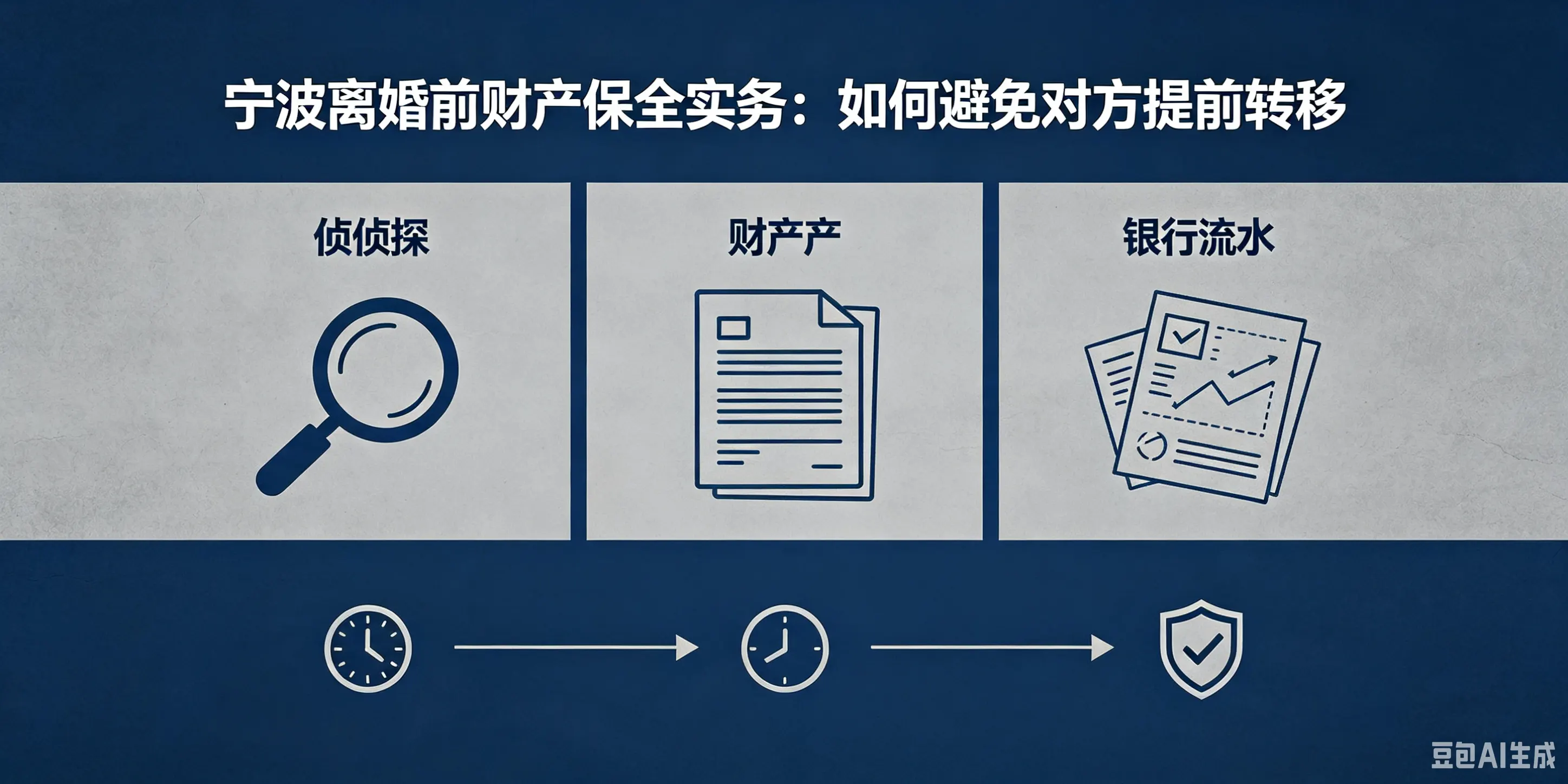 宁波离婚前财产保全实务:如何避免对方提前转移配图