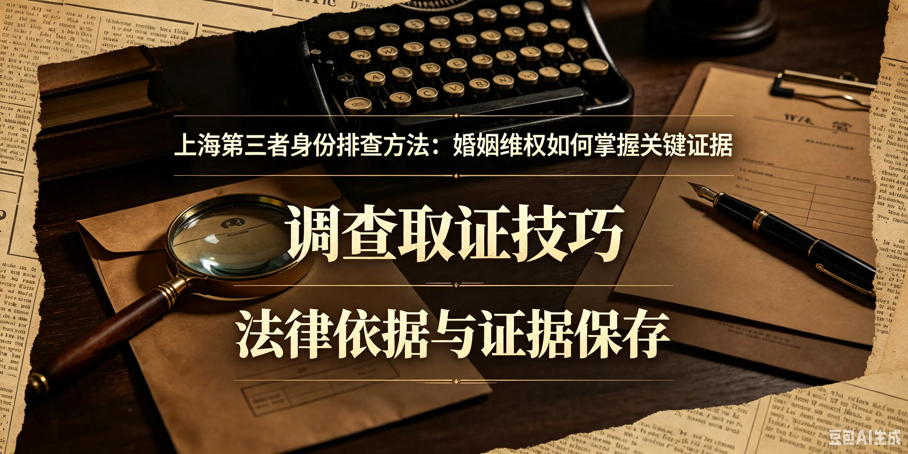 上海第三者身份排查方法：婚姻维权如何掌握关键证据配图
